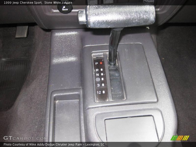 Stone White / Agate 1999 Jeep Cherokee Sport