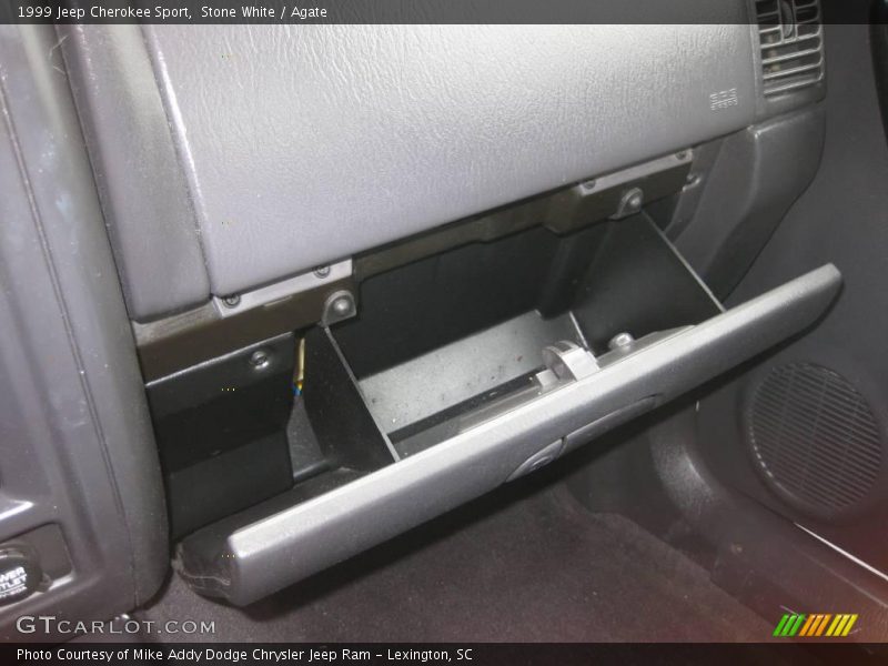 Stone White / Agate 1999 Jeep Cherokee Sport