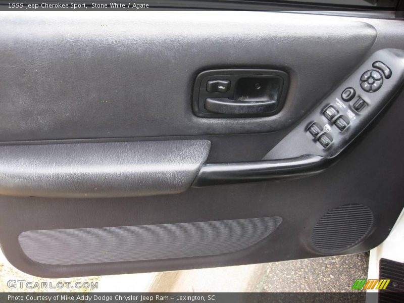 Stone White / Agate 1999 Jeep Cherokee Sport