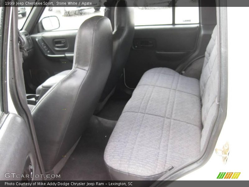 Stone White / Agate 1999 Jeep Cherokee Sport
