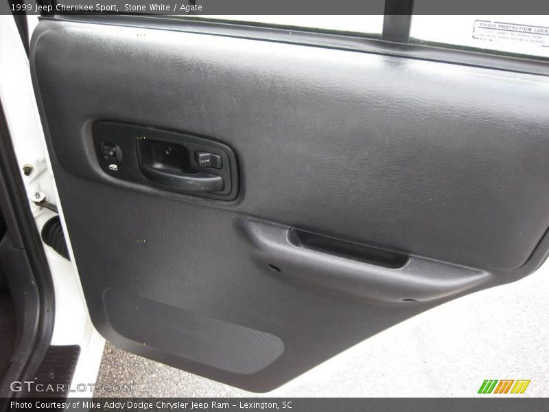 Stone White / Agate 1999 Jeep Cherokee Sport