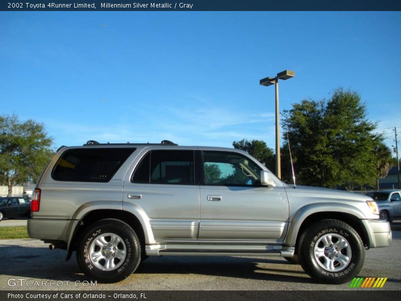 Millennium Silver Metallic / Gray 2002 Toyota 4Runner Limited