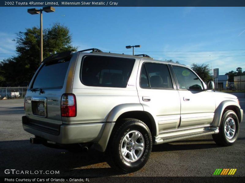 Millennium Silver Metallic / Gray 2002 Toyota 4Runner Limited
