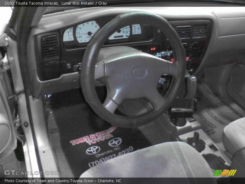 Lunar Mist Metallic / Gray 2002 Toyota Tacoma Xtracab
