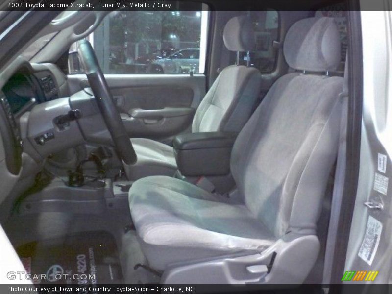 Lunar Mist Metallic / Gray 2002 Toyota Tacoma Xtracab