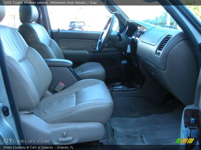 Millennium Silver Metallic / Gray 2002 Toyota 4Runner Limited