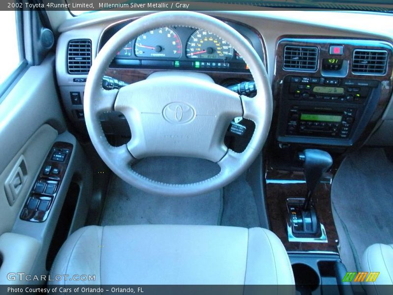 Millennium Silver Metallic / Gray 2002 Toyota 4Runner Limited