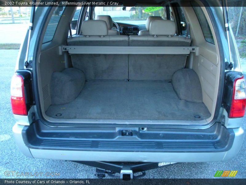 Millennium Silver Metallic / Gray 2002 Toyota 4Runner Limited
