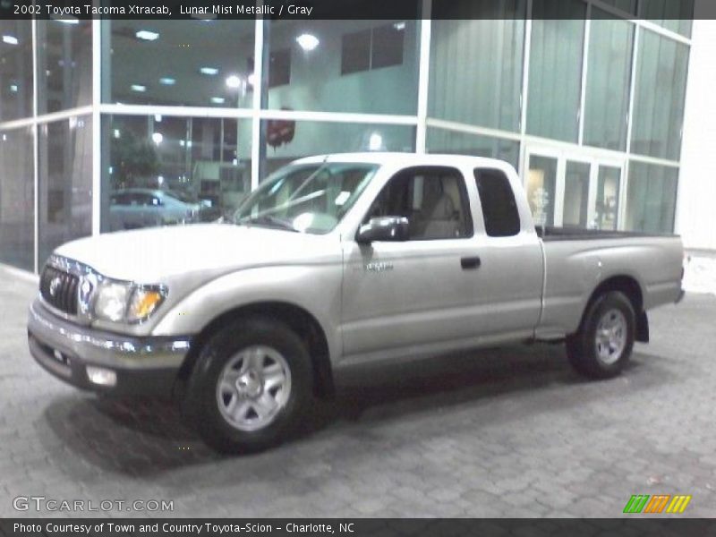 Lunar Mist Metallic / Gray 2002 Toyota Tacoma Xtracab