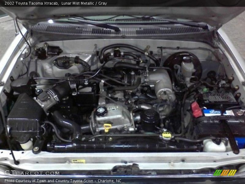 Lunar Mist Metallic / Gray 2002 Toyota Tacoma Xtracab