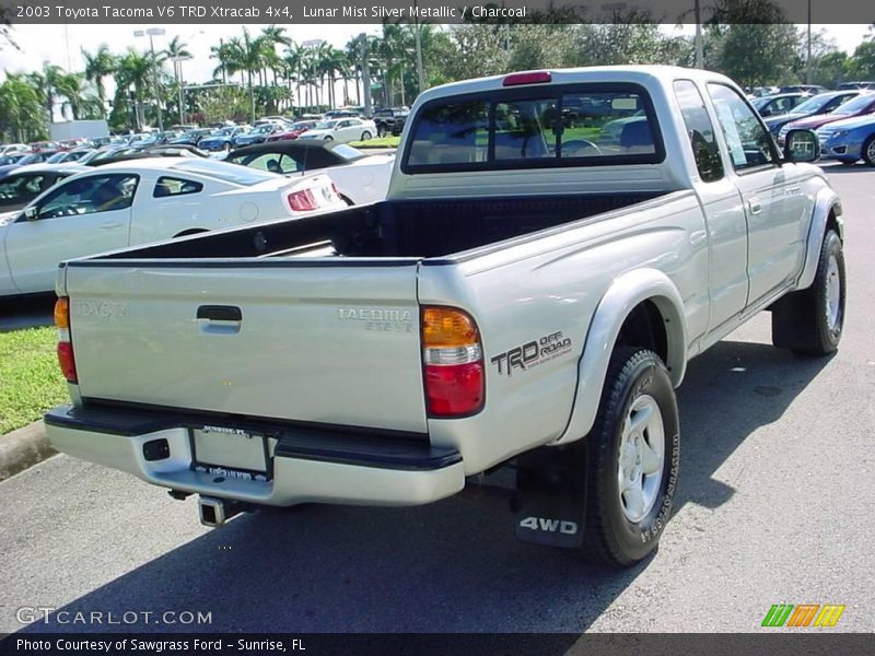 Lunar Mist Silver Metallic / Charcoal 2003 Toyota Tacoma V6 TRD Xtracab 4x4
