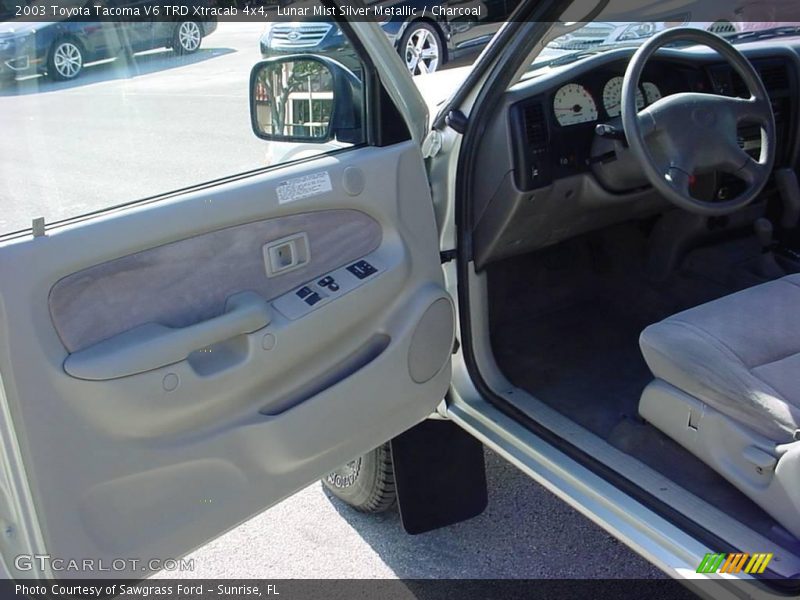 Lunar Mist Silver Metallic / Charcoal 2003 Toyota Tacoma V6 TRD Xtracab 4x4