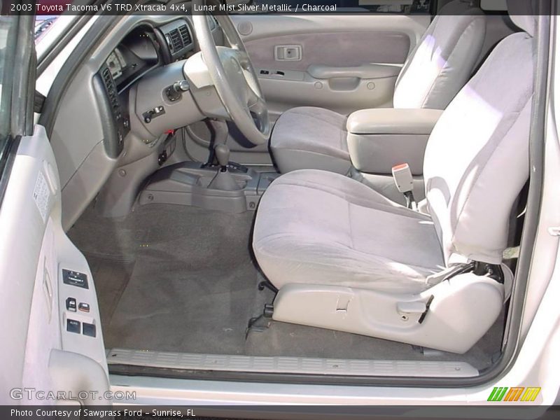 Lunar Mist Silver Metallic / Charcoal 2003 Toyota Tacoma V6 TRD Xtracab 4x4