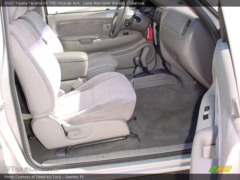 Lunar Mist Silver Metallic / Charcoal 2003 Toyota Tacoma V6 TRD Xtracab 4x4