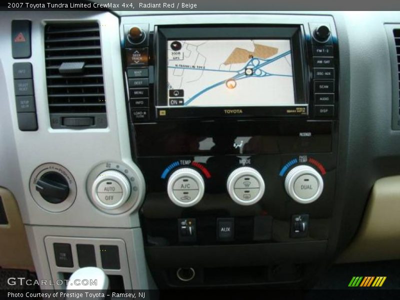 Radiant Red / Beige 2007 Toyota Tundra Limited CrewMax 4x4