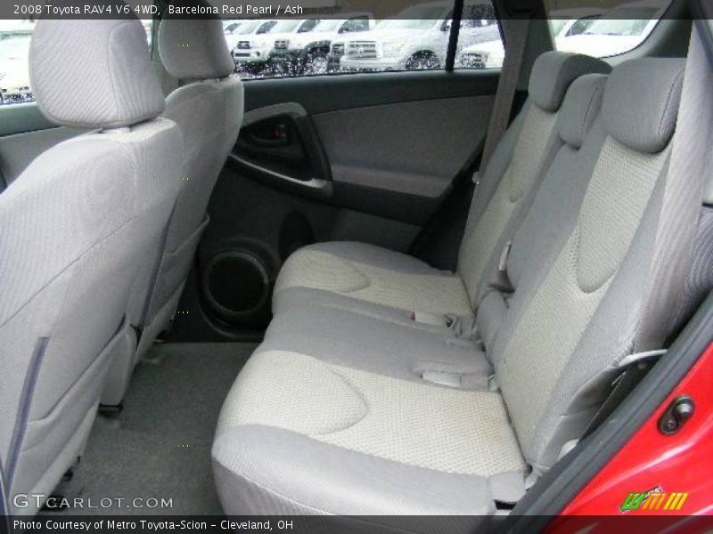 Barcelona Red Pearl / Ash 2008 Toyota RAV4 V6 4WD