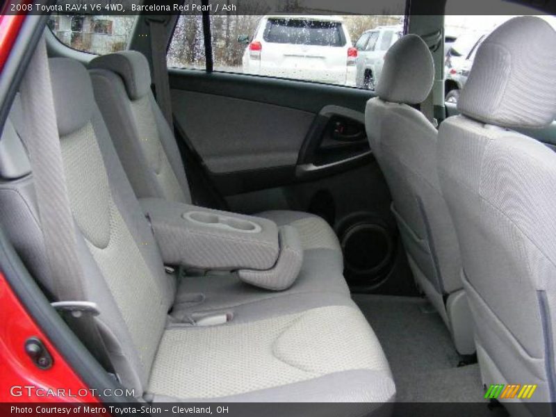Barcelona Red Pearl / Ash 2008 Toyota RAV4 V6 4WD