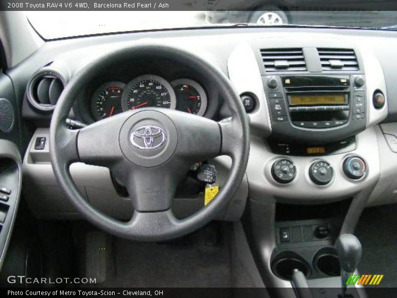 Barcelona Red Pearl / Ash 2008 Toyota RAV4 V6 4WD