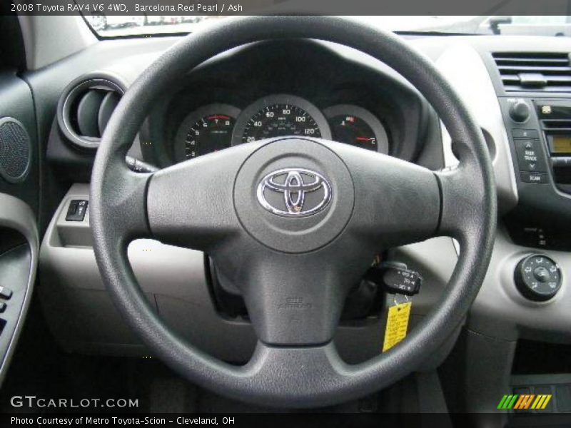 Barcelona Red Pearl / Ash 2008 Toyota RAV4 V6 4WD