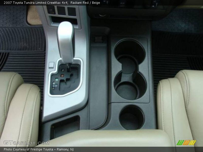 Radiant Red / Beige 2007 Toyota Tundra Limited CrewMax 4x4
