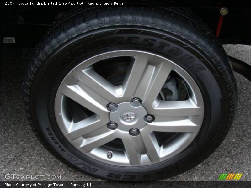 Radiant Red / Beige 2007 Toyota Tundra Limited CrewMax 4x4