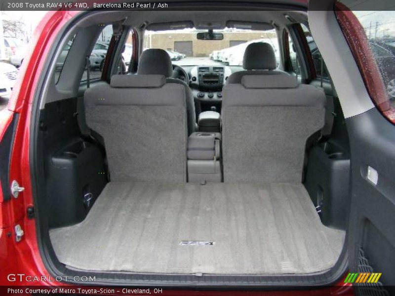 Barcelona Red Pearl / Ash 2008 Toyota RAV4 V6 4WD