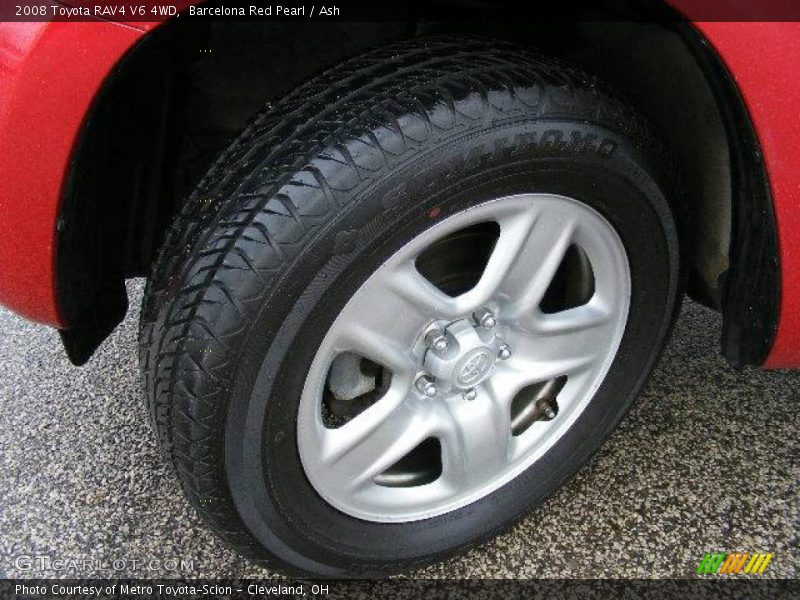 Barcelona Red Pearl / Ash 2008 Toyota RAV4 V6 4WD