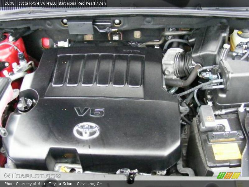 Barcelona Red Pearl / Ash 2008 Toyota RAV4 V6 4WD