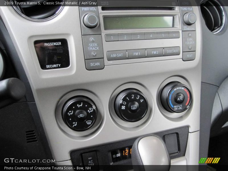 Classic Silver Metallic / Ash Gray 2009 Toyota Matrix S