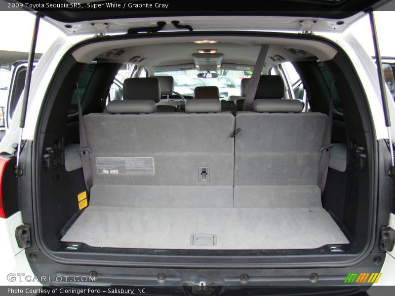 Super White / Graphite Gray 2009 Toyota Sequoia SR5
