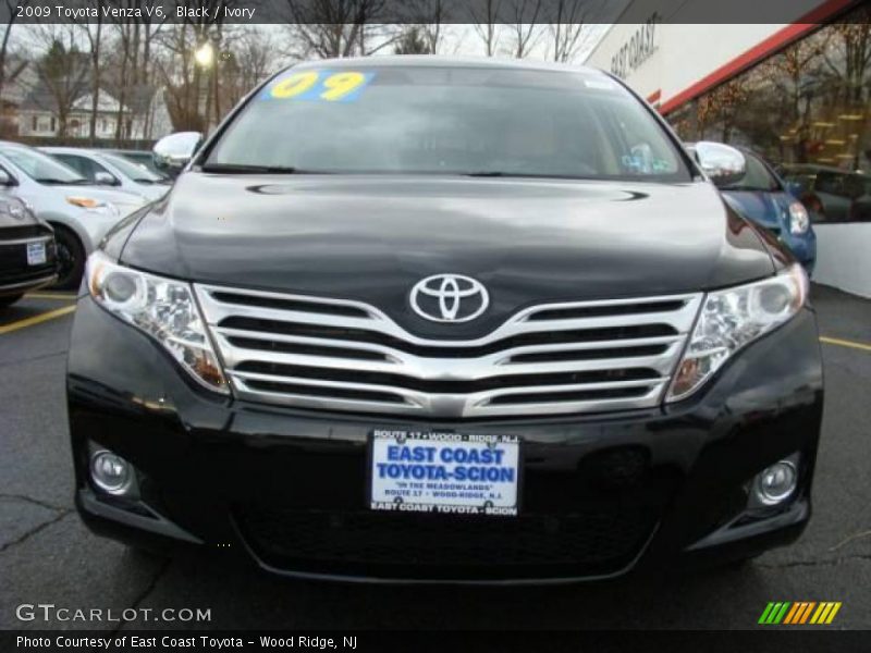 Black / Ivory 2009 Toyota Venza V6