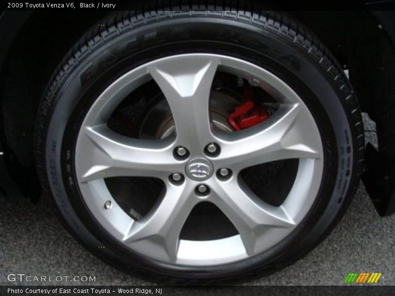 Black / Ivory 2009 Toyota Venza V6