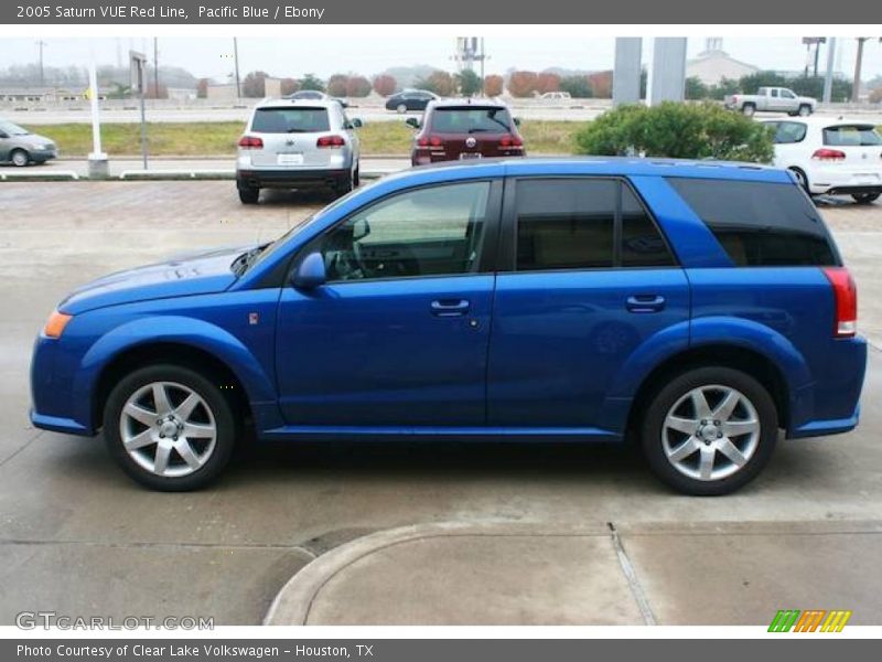 Pacific Blue / Ebony 2005 Saturn VUE Red Line
