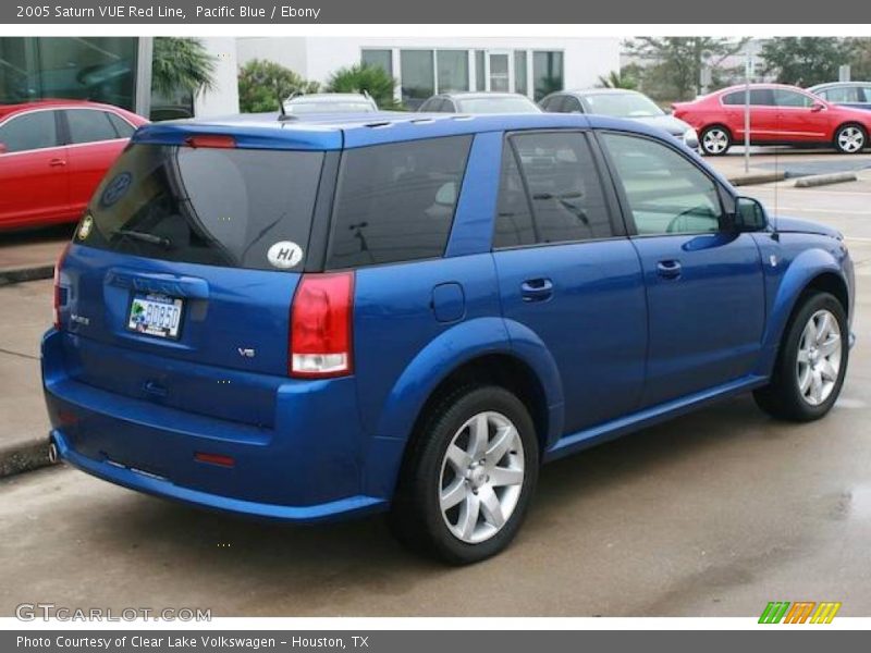 Pacific Blue / Ebony 2005 Saturn VUE Red Line