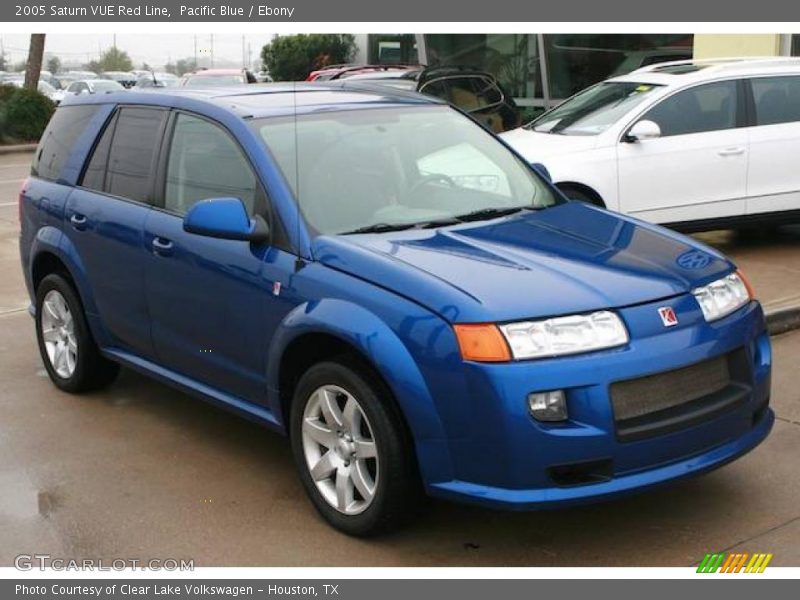 Pacific Blue / Ebony 2005 Saturn VUE Red Line