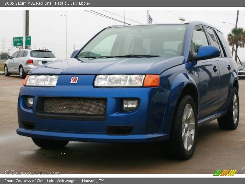 Pacific Blue / Ebony 2005 Saturn VUE Red Line