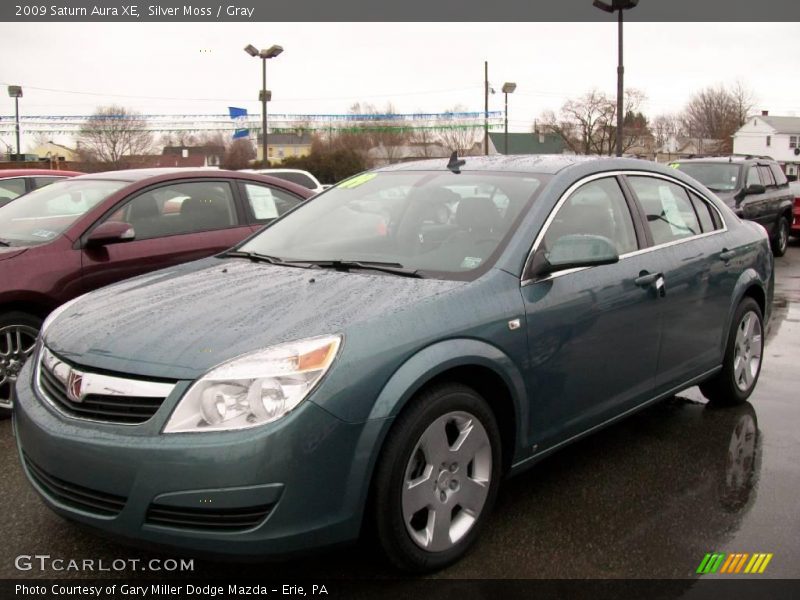 Silver Moss / Gray 2009 Saturn Aura XE