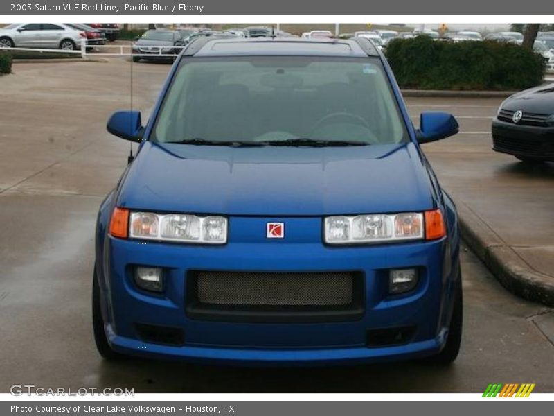 Pacific Blue / Ebony 2005 Saturn VUE Red Line