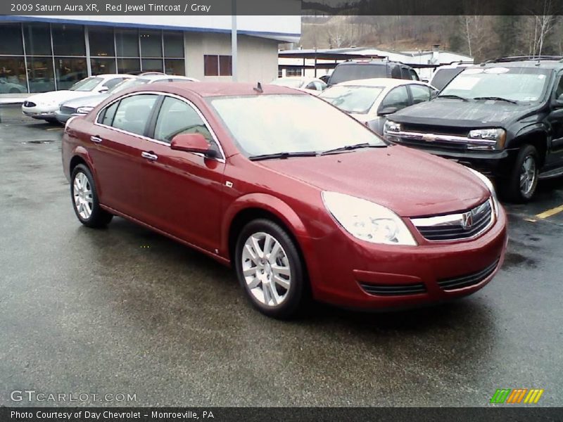 Red Jewel Tintcoat / Gray 2009 Saturn Aura XR