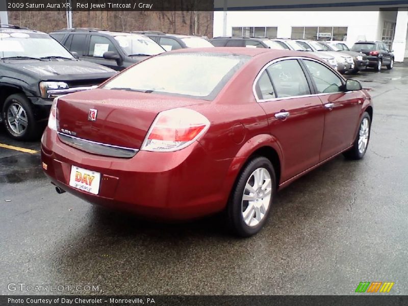 Red Jewel Tintcoat / Gray 2009 Saturn Aura XR