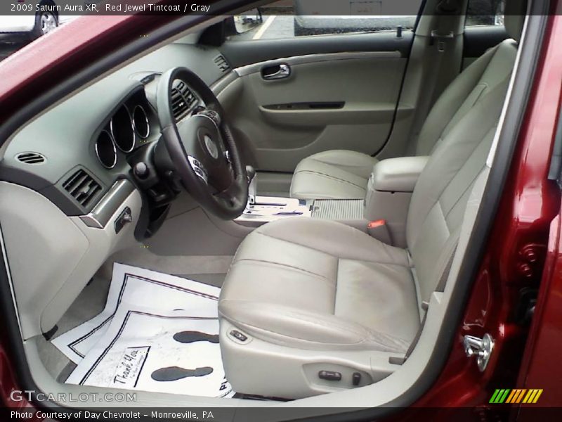 Red Jewel Tintcoat / Gray 2009 Saturn Aura XR