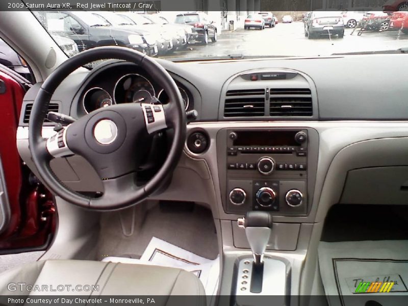 Red Jewel Tintcoat / Gray 2009 Saturn Aura XR