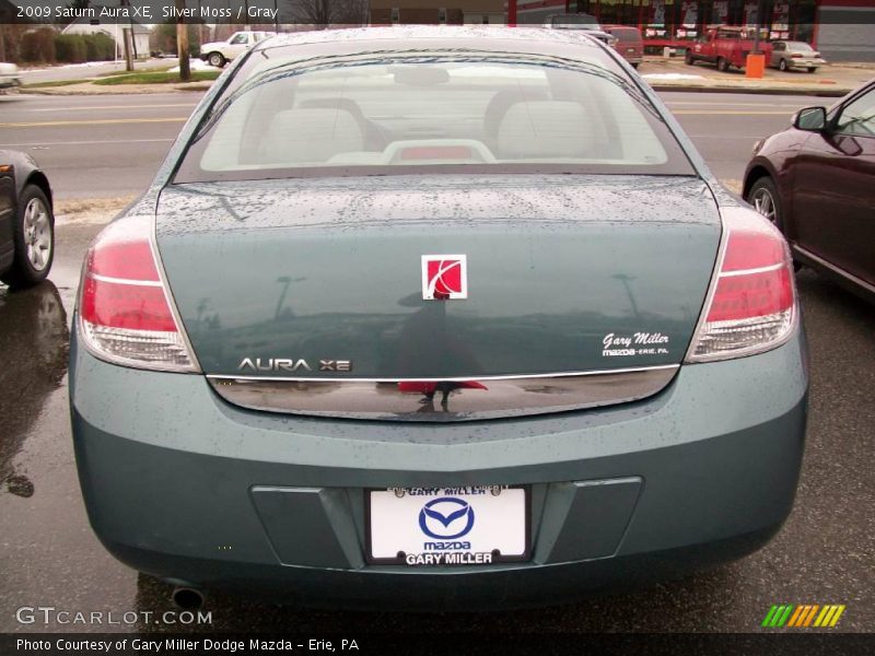 Silver Moss / Gray 2009 Saturn Aura XE