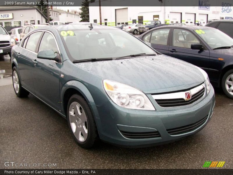 Silver Moss / Gray 2009 Saturn Aura XE