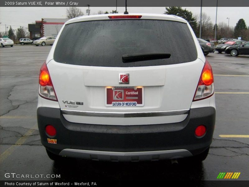 Polar White / Gray 2009 Saturn VUE XE