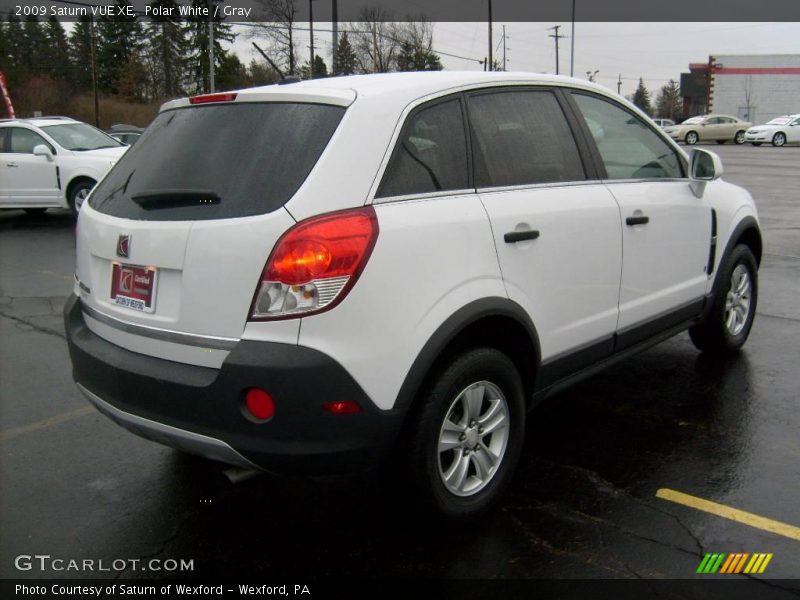 Polar White / Gray 2009 Saturn VUE XE