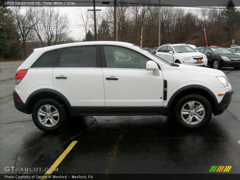 Polar White / Gray 2009 Saturn VUE XE