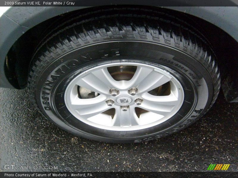 Polar White / Gray 2009 Saturn VUE XE