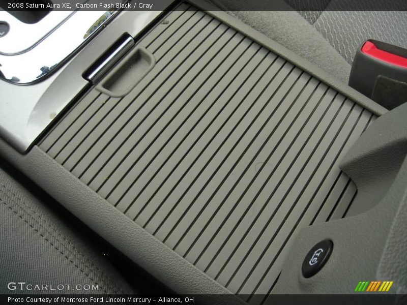 Carbon Flash Black / Gray 2008 Saturn Aura XE