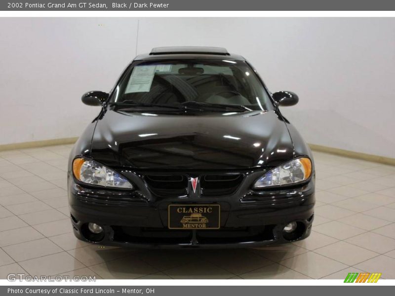 Black / Dark Pewter 2002 Pontiac Grand Am GT Sedan